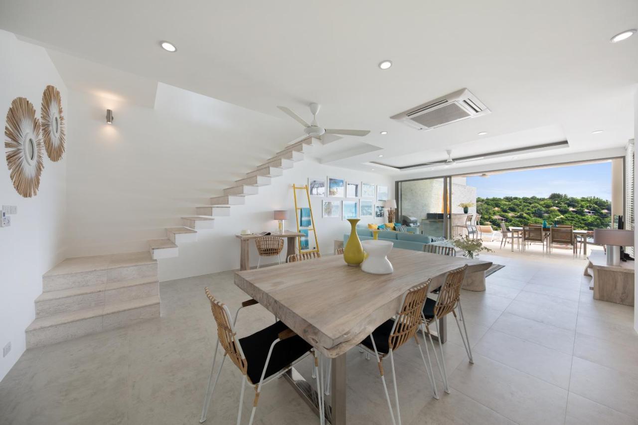 Bayside Luxury Villas: Beachfront Retreat with Sea Views Choeng Mon Exterior photo