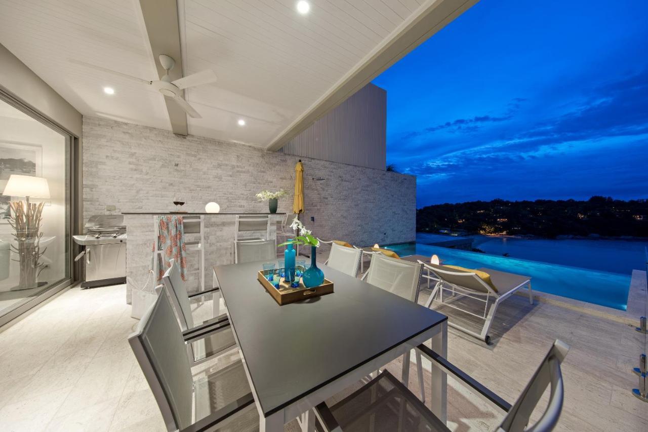 Bayside Luxury Villas: Beachfront Retreat with Sea Views Choeng Mon Exterior photo