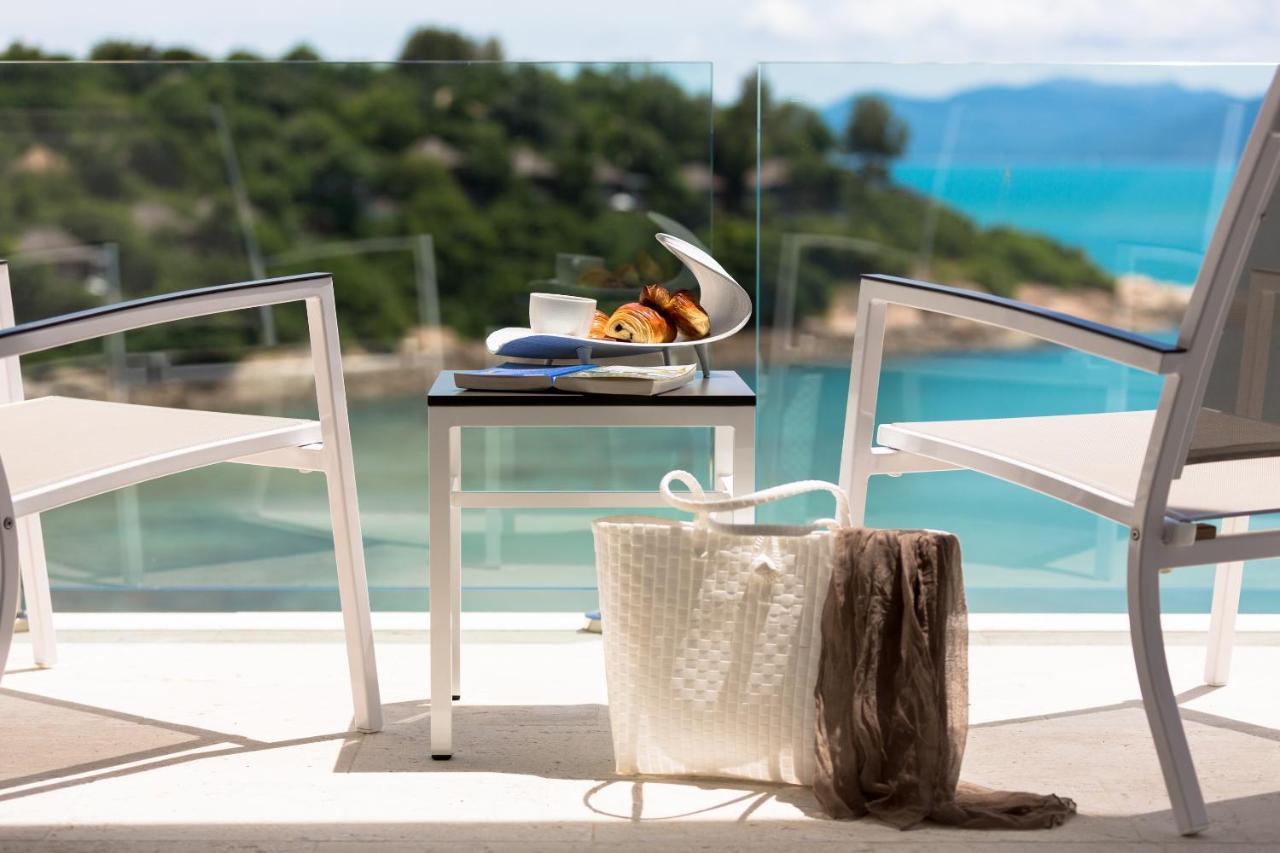 Bayside Luxury Villas: Beachfront Retreat with Sea Views Choeng Mon Exterior photo