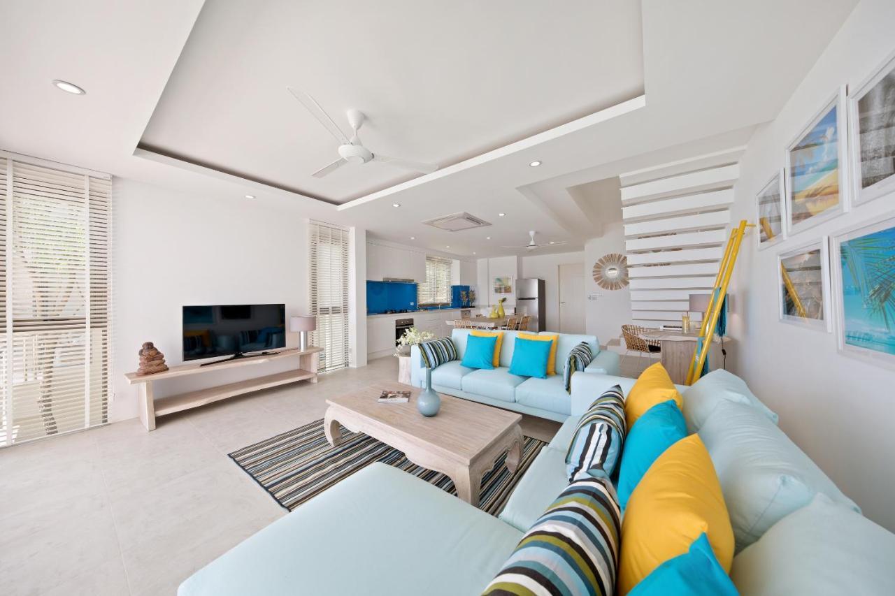 Bayside Luxury Villas: Beachfront Retreat with Sea Views Choeng Mon Exterior photo