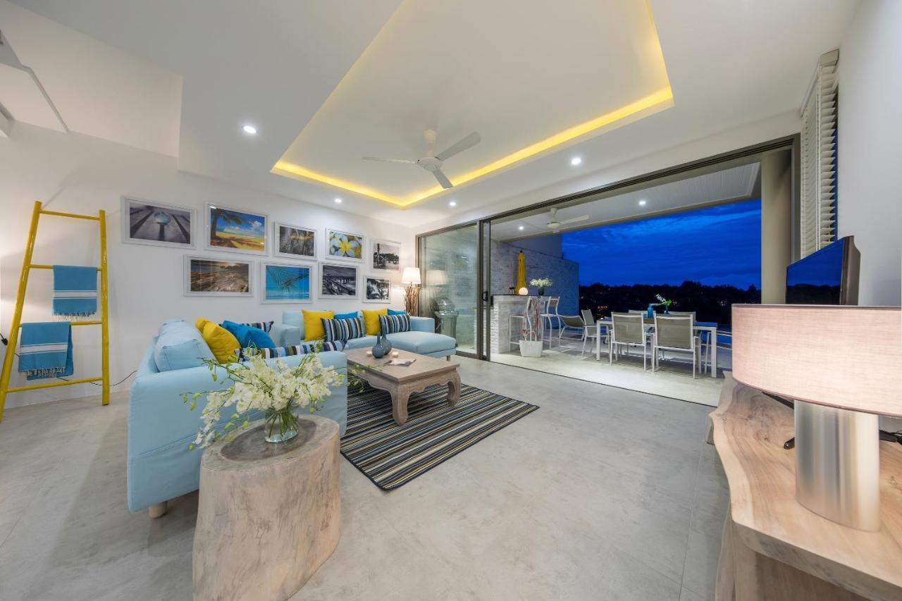 Bayside Luxury Villas: Beachfront Retreat with Sea Views Choeng Mon Exterior photo